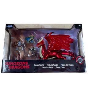 Jada Toys Dungeons & Dragons Deluxe Nano Collectable 5 Piece Set New In Box